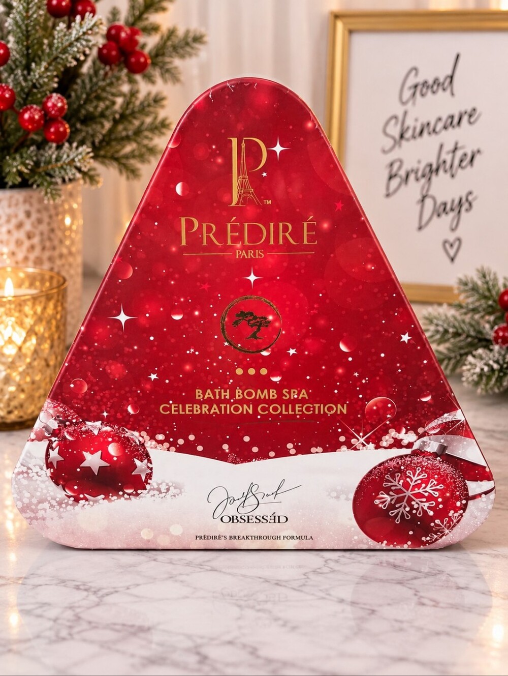 Prédiré Paris Bath Bomb Spa Celebration Collection 10pc NEW Sealed